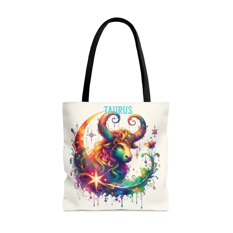 Zodiac Tote Bags: Travel-ready With Black Cotton Handles! - Bags