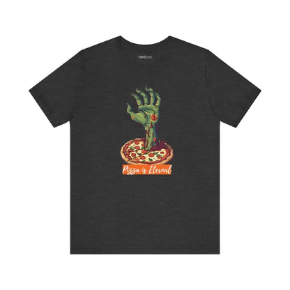 Zombie Hand Pizza Tee: Unleash the Undying Flavor! - T-shirt