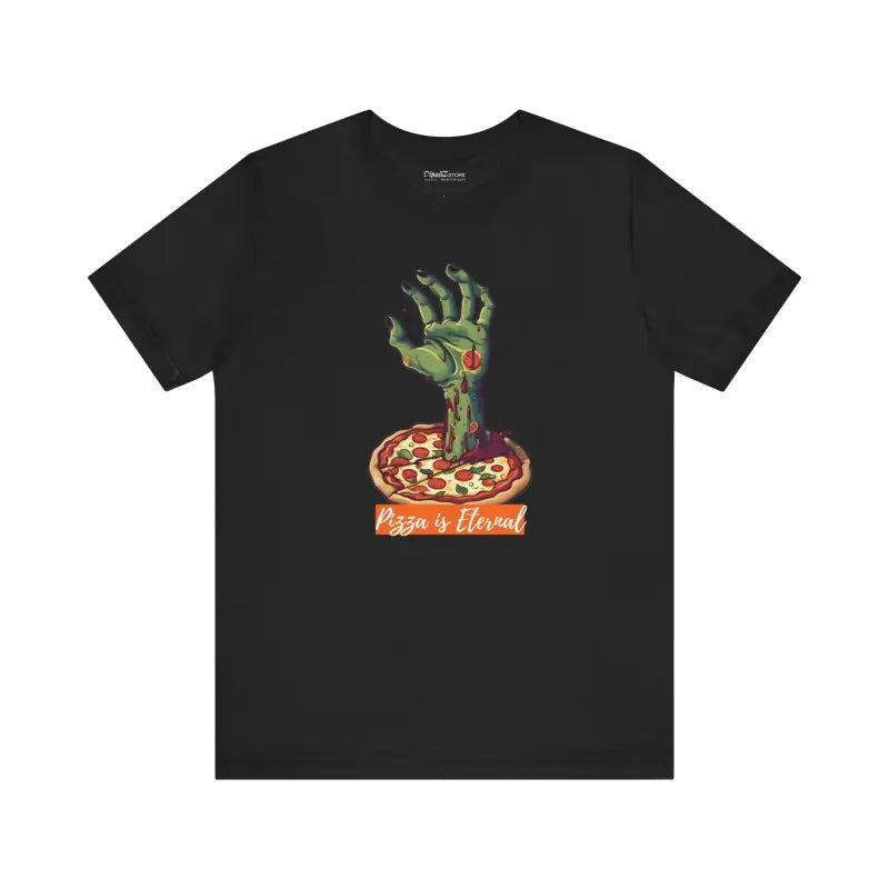 Zombie Hand Pizza Tee: Unleash the Undying Flavor! - T-shirt