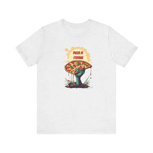 Spooky Pizza Slice Unisex Jersey Short Sleeve Tee - Dipaliz - T-shirts
