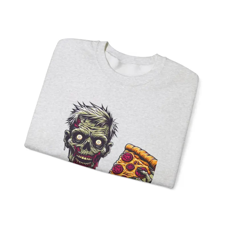 Ultimate Zombie Pizza Unisex Heavy Blend Crewneck Sweatshirt