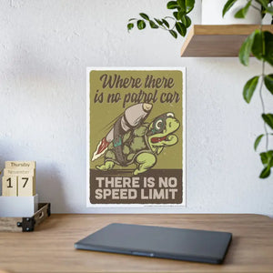 Speed Limit Gloss Posters - Petrol Car Racing Decor - Dipaliz - Prints & Visual Artwork